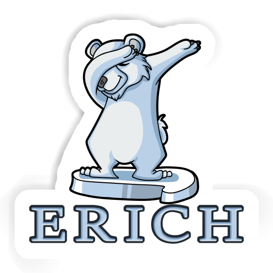 Sticker Polar Bear Erich Notebook Image