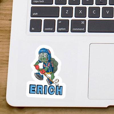 Sticker Erich Hockeyspieler Laptop Image