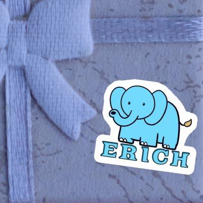 Sticker Erich Elephant Laptop Image