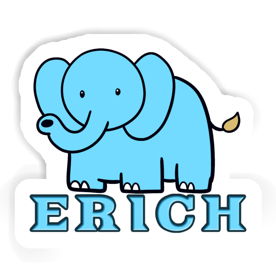 Sticker Erich Elefant Laptop Image