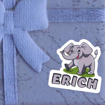 Elefant Aufkleber Erich Image