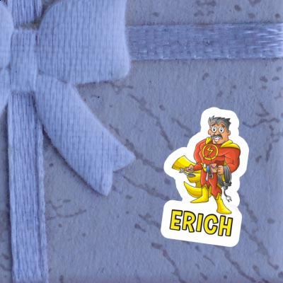 Sticker Erich Electrician Notebook Image