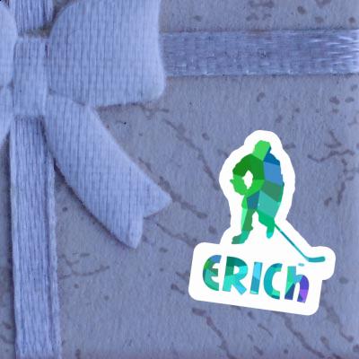 Sticker Erich Hockey Player Gift package Image