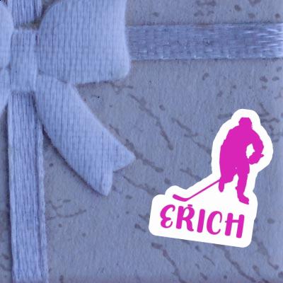 Hockey Player Sticker Erich Notebook Image