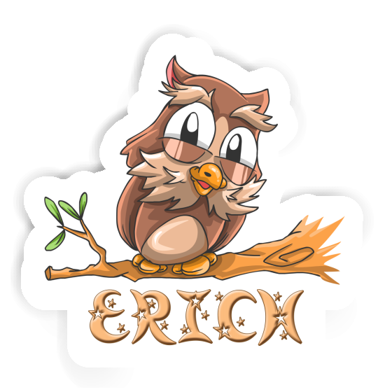 Sticker Owl Erich Notebook Image