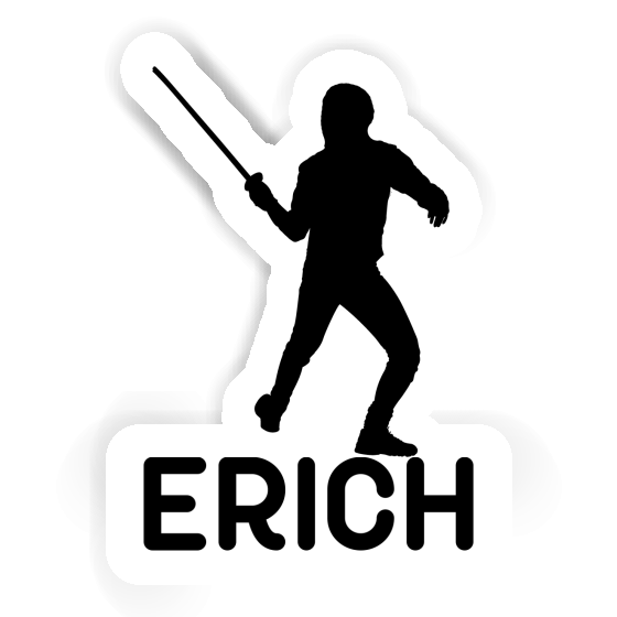 Fechter Sticker Erich Notebook Image
