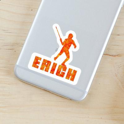 Sticker Fencer Erich Gift package Image