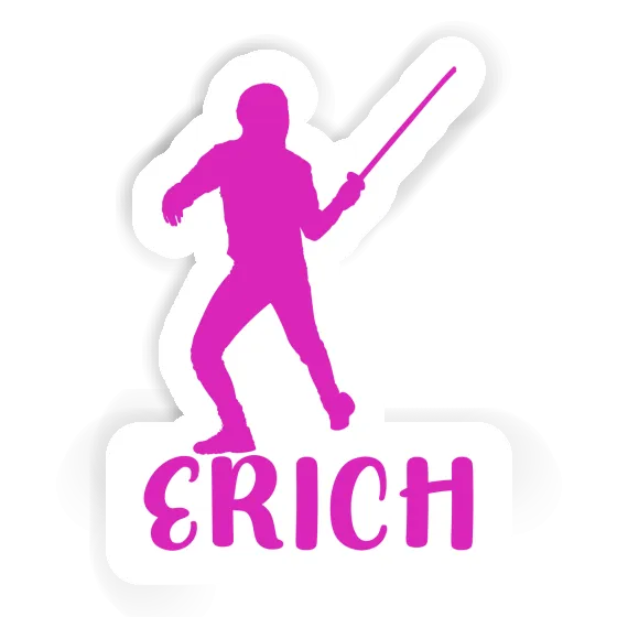 Sticker Fencer Erich Image