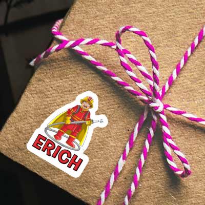 Feuerwehrmann Aufkleber Erich Gift package Image