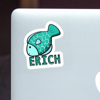 Sticker Fish Erich Laptop Image
