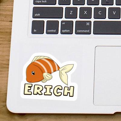 Sticker Fisch Erich Notebook Image