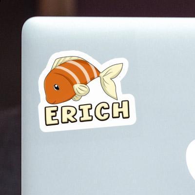 Sticker Fisch Erich Notebook Image