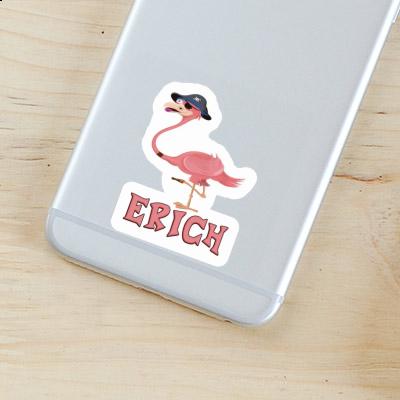 Sticker Erich Flamingo Notebook Image