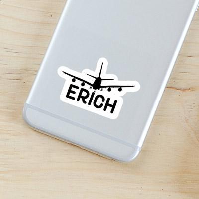 Sticker Airplane Erich Laptop Image