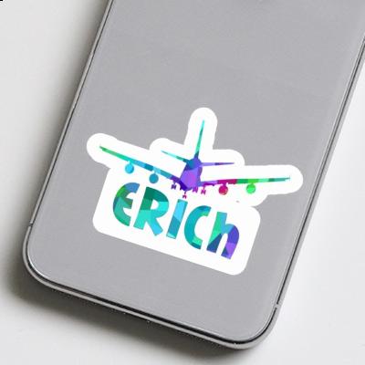 Sticker Erich Flugzeug Gift package Image