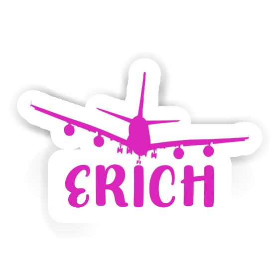 Aufkleber Flugzeug Erich Gift package Image