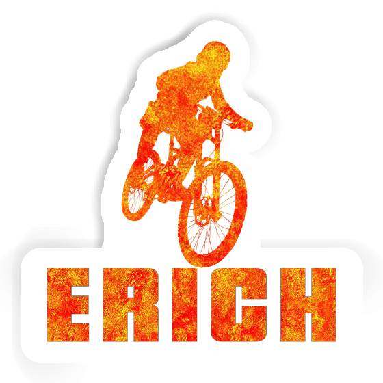 Freeride Biker Aufkleber Erich Notebook Image