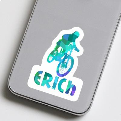 Freeride Biker Aufkleber Erich Notebook Image