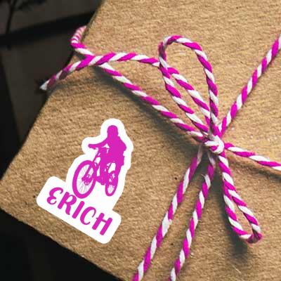 Erich Sticker Freeride Biker Notebook Image