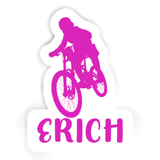 Erich Sticker Freeride Biker Laptop Image