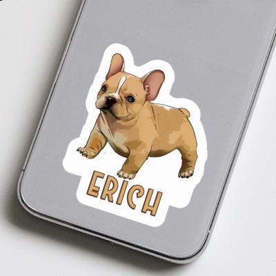 Aufkleber Erich Französische Bulldogge Laptop Image