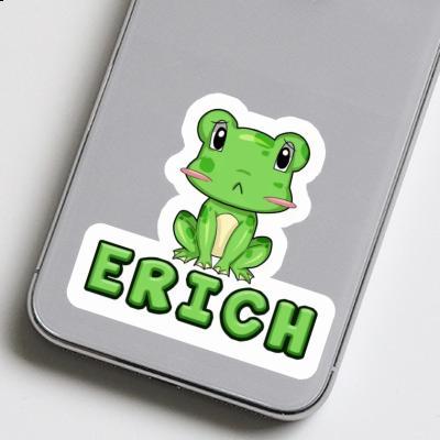 Erich Autocollant Grenouille Notebook Image