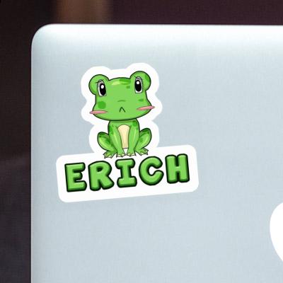 Erich Aufkleber Frosch Laptop Image