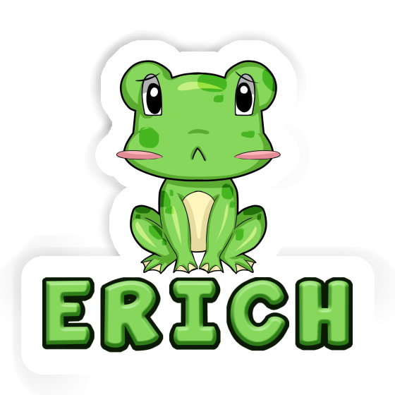 Sticker Erich Frog Notebook Image