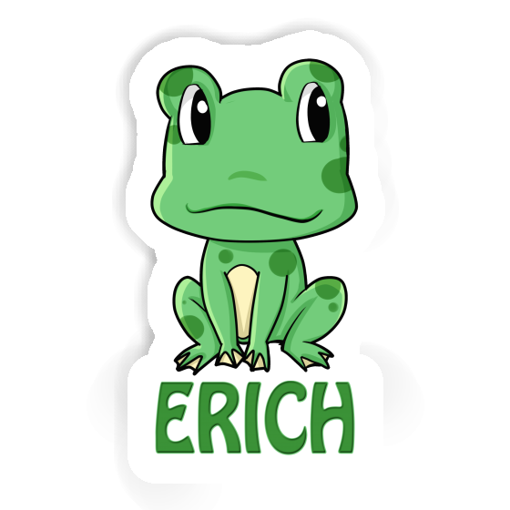 Erich Sticker Frog Notebook Image