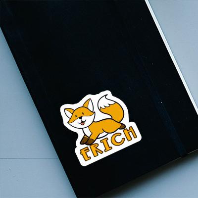 Fuchs Aufkleber Erich Laptop Image