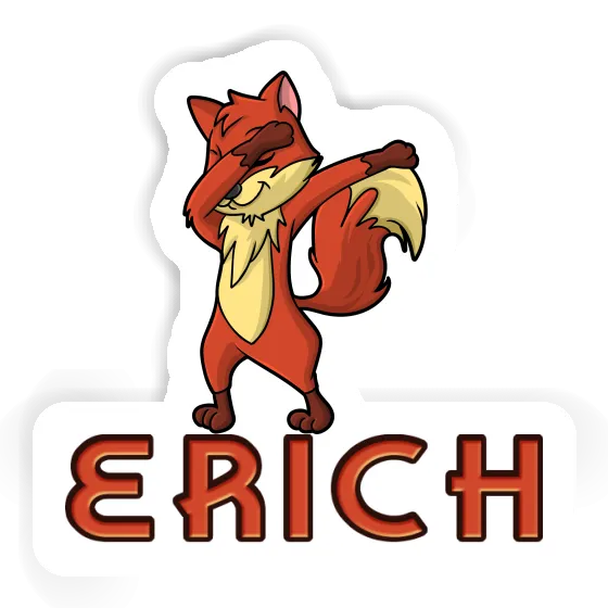 Aufkleber Fuchs Erich Image