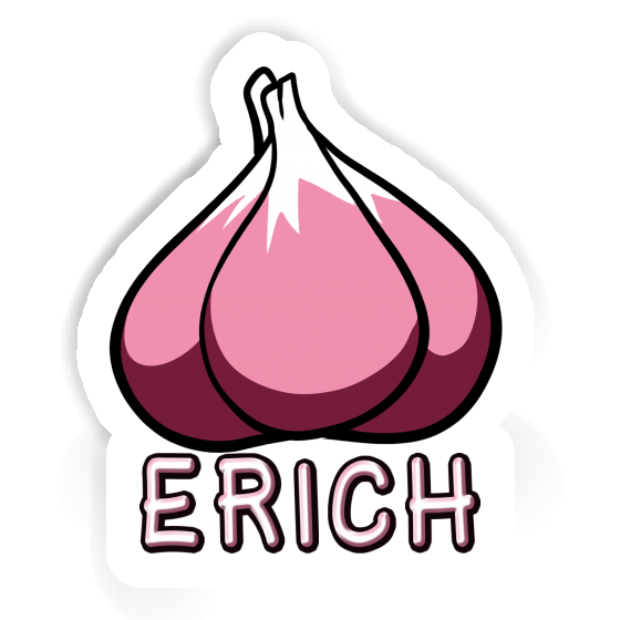 Sticker Garlic clove Erich Notebook Image