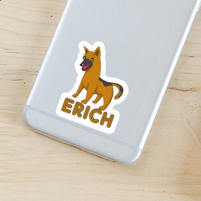 Sticker German Shepherd Erich Laptop Image