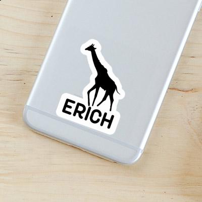 Aufkleber Giraffe Erich Notebook Image