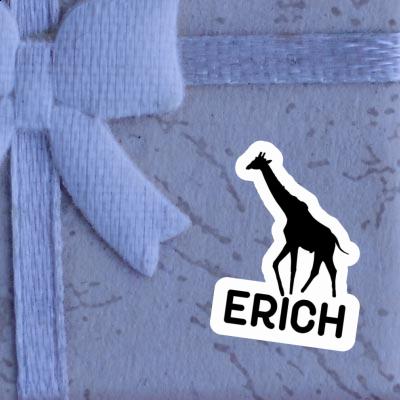 Aufkleber Giraffe Erich Gift package Image