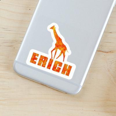Erich Sticker Giraffe Image