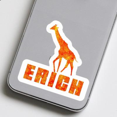 Erich Autocollant Girafe Image