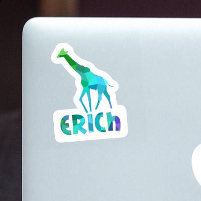 Erich Sticker Giraffe Notebook Image