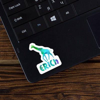 Erich Sticker Giraffe Laptop Image