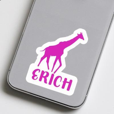 Erich Aufkleber Giraffe Notebook Image