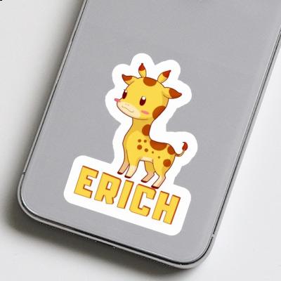 Sticker Giraffe Erich Notebook Image