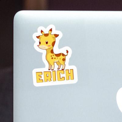 Sticker Giraffe Erich Notebook Image