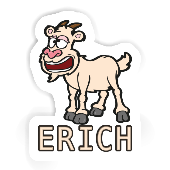 Erich Sticker Ziege Notebook Image