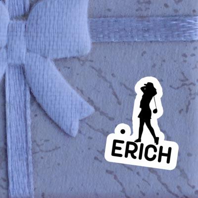 Sticker Golferin Erich Notebook Image