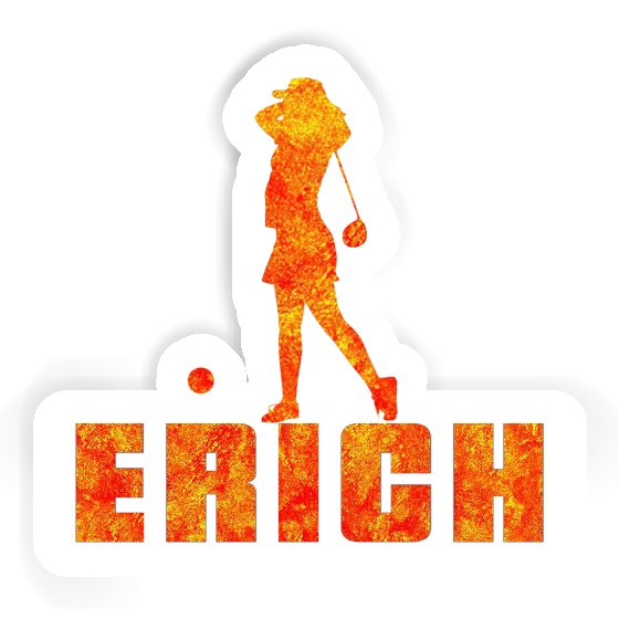 Erich Sticker Golfer Gift package Image