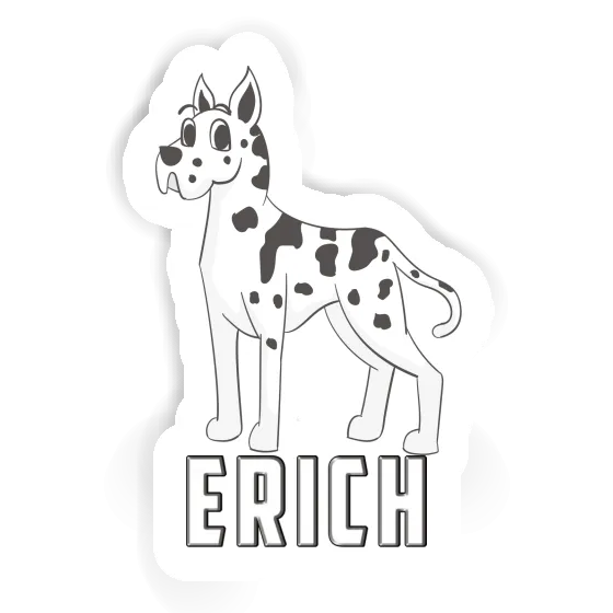 Erich Sticker Great Dane Gift package Image