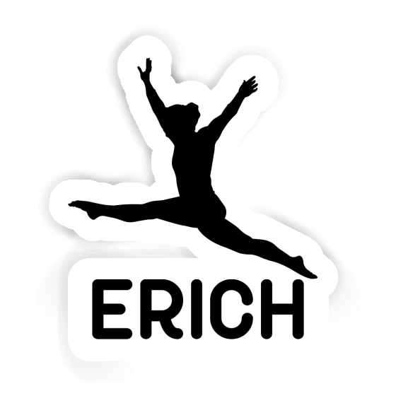 Gymnast Sticker Erich Laptop Image
