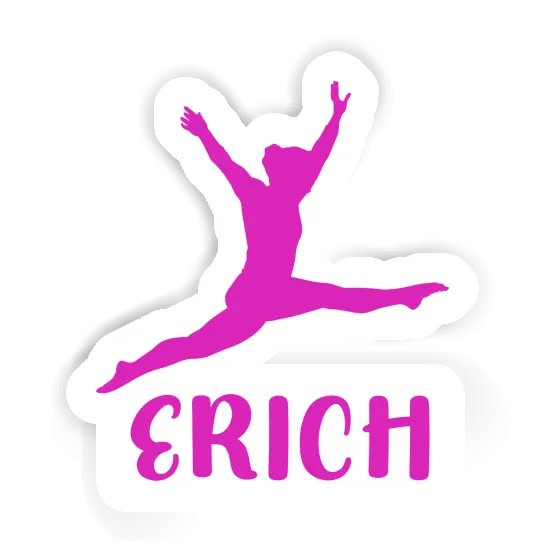 Sticker Gymnastin Erich Laptop Image