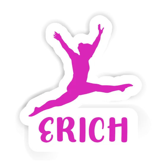 Sticker Gymnastin Erich Notebook Image