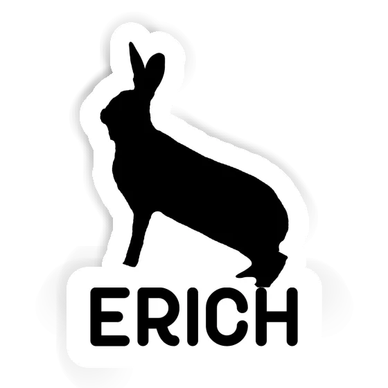 Sticker Rabbit Erich Laptop Image